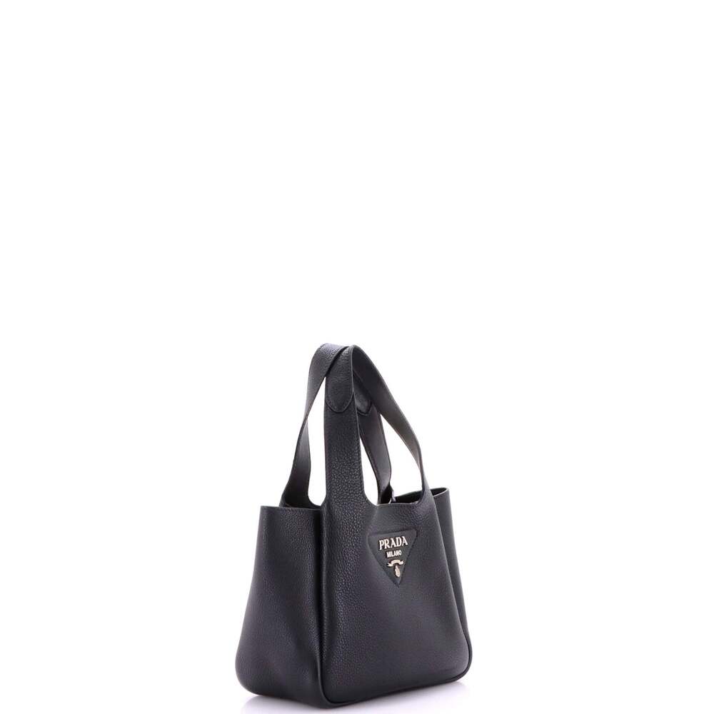 Prada Flou Dynamique Open Tote Vitello #241710P17B - Picture 2 of 8